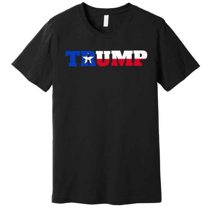 Texas Trump Texans For Trump Premium T-Shirt