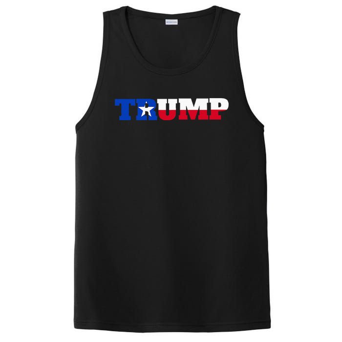 Texas Trump Texans For Trump PosiCharge Competitor Tank