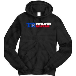 Texas Trump Texans For Trump Tie Dye Hoodie