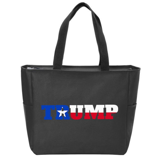Texas Trump Texans For Trump Zip Tote Bag