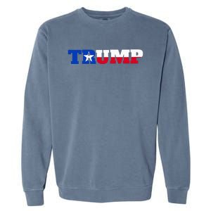 Texas Trump Texans For Trump Garment-Dyed Sweatshirt