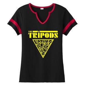 The Tripods Ladies Halftime Notch Neck Tee