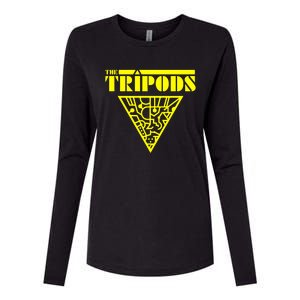 The Tripods Womens Cotton Relaxed Long Sleeve T-Shirt