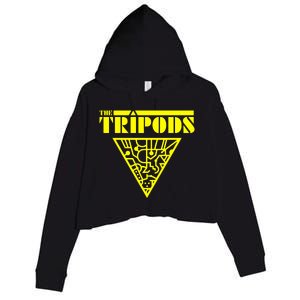 The Tripods Crop Fleece Hoodie