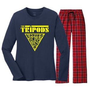 The Tripods Women's Long Sleeve Flannel Pajama Set 