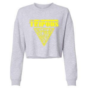 The Tripods Cropped Pullover Crew