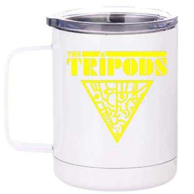 The Tripods 12 oz Stainless Steel Tumbler Cup