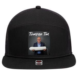 Top Tampon Tim 7 Panel Mesh Trucker Snapback Hat