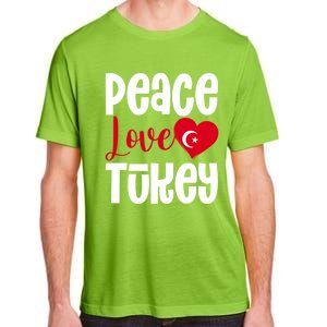 TüRkiye Turkey Turkiye Turkish Flag Meaningful Gift Adult ChromaSoft Performance T-Shirt