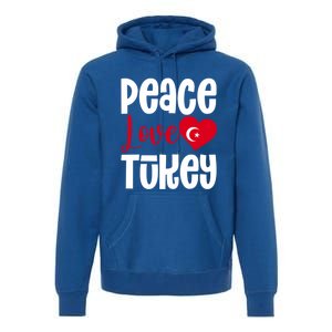 TüRkiye Turkey Turkiye Turkish Flag Meaningful Gift Premium Hoodie