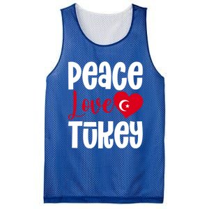 TüRkiye Turkey Turkiye Turkish Flag Meaningful Gift Mesh Reversible Basketball Jersey Tank