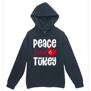 TüRkiye Turkey Turkiye Turkish Flag Meaningful Gift Urban Pullover Hoodie