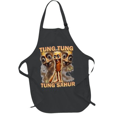 Tung Tung Tung Sahur Funny Meme Brainrot Humor Gen Z Apron