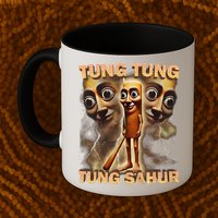 Tung Tung Tung Sahur Funny Meme Brainrot Humor Gen Z Mug