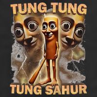 Tung Tung Tung Sahur Funny Meme Brainrot Humor Gen Z 15oz Campfire Ceramic Mug