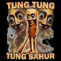 Tung Tung Tung Sahur Funny Meme Brainrot Humor Gen Z Zip Tote Bag