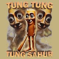 Tung Tung Tung Sahur Funny Meme Brainrot Humor Gen Z Button