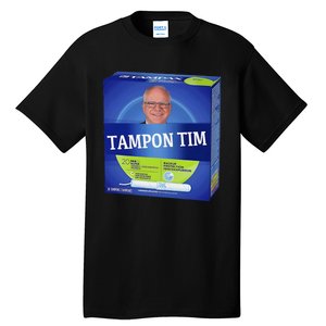 Tampontim Tampon Tim Funny KamalaS Vice President Tim Walz Tall T-Shirt