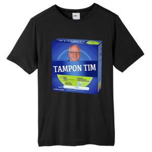 Tampontim Tampon Tim Funny KamalaS Vice President Tim Walz Tall Fusion ChromaSoft Performance T-Shirt