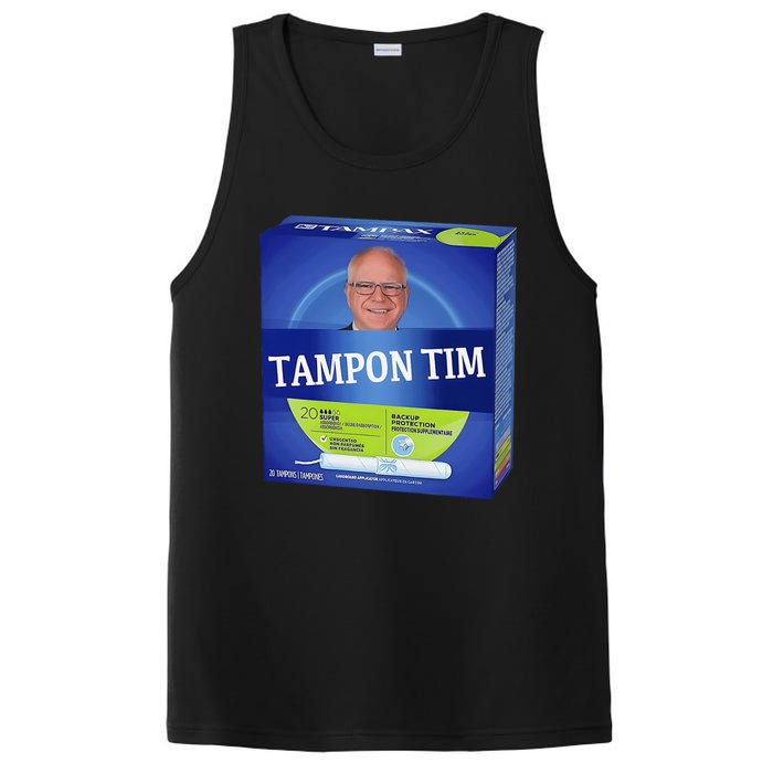 Tampontim Tampon Tim Funny KamalaS Vice President Tim Walz PosiCharge Competitor Tank