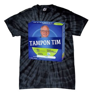 Tampontim Tampon Tim Funny KamalaS Vice President Tim Walz Tie-Dye T-Shirt