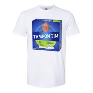 Tampontim Tampon Tim Funny KamalaS Vice President Tim Walz Softstyle CVC T-Shirt