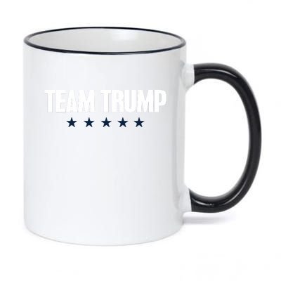 TEAM TRUMP 11oz Black Color Changing Mug