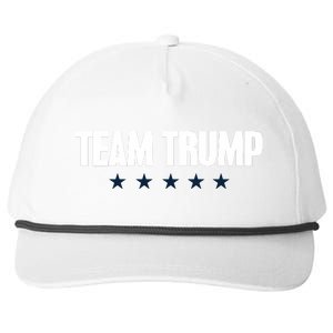 TEAM TRUMP Snapback Five-Panel Rope Hat