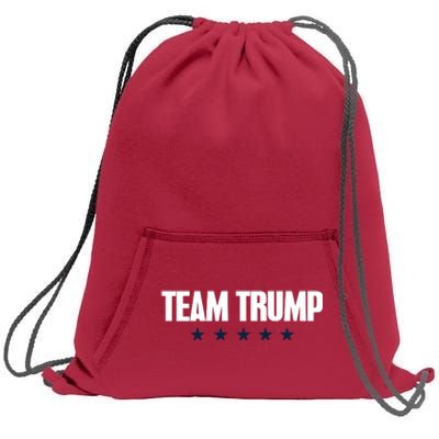 TEAM TRUMP Sweatshirt Cinch Pack Bag