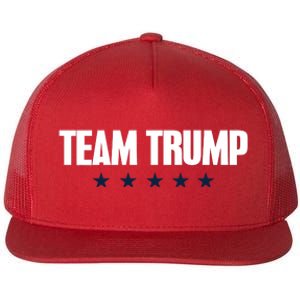 TEAM TRUMP Flat Bill Trucker Hat