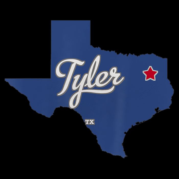 Tyler Texas Tx Map Vintage State Athletic Style Backpack