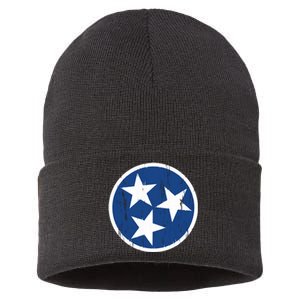 Tennessee Tristar Tennessee State Flag Sustainable Knit Beanie