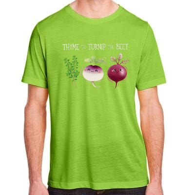 Thyme To Turnip The Beet Vegetable Adult ChromaSoft Performance T-Shirt