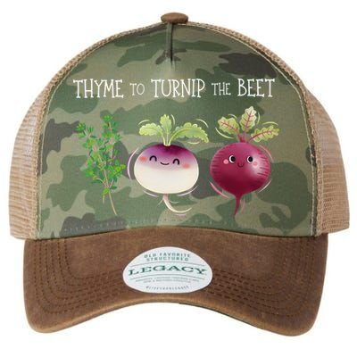 Thyme To Turnip The Beet Vegetable Legacy Tie Dye Trucker Hat