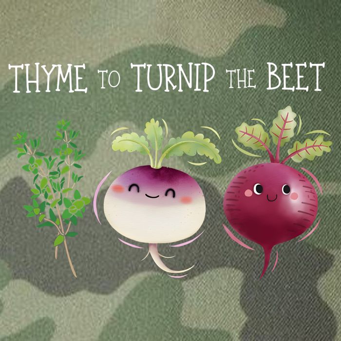 Thyme To Turnip The Beet Vegetable Legacy Tie Dye Trucker Hat