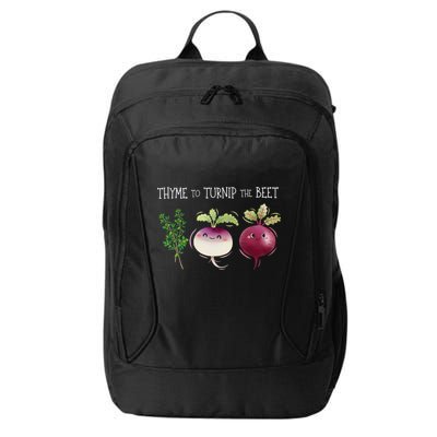 Thyme To Turnip The Beet Vegetable City Backpack