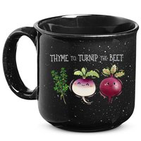 Thyme To Turnip The Beet Vegetable 15oz Campfire Ceramic Mug