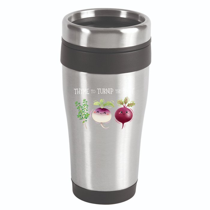 Thyme To Turnip The Beet Vegetable 16oz Travel Tumbler
