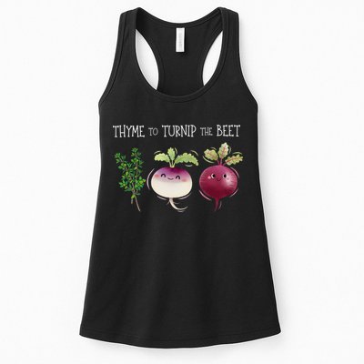 Thyme To Turnip The Beet Vegetable Womens Tank Top