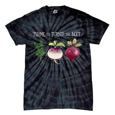 Thyme To Turnip The Beet Vegetable Tie-Dye T-Shirt
