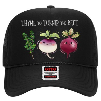 Thyme To Turnip The Beet Vegetable Trucker Hat