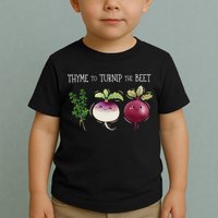 Thyme To Turnip The Beet Vegetable Toddler T-Shirt