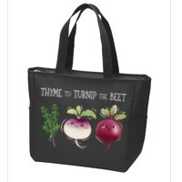 Thyme To Turnip The Beet Vegetable Zip Tote Bag