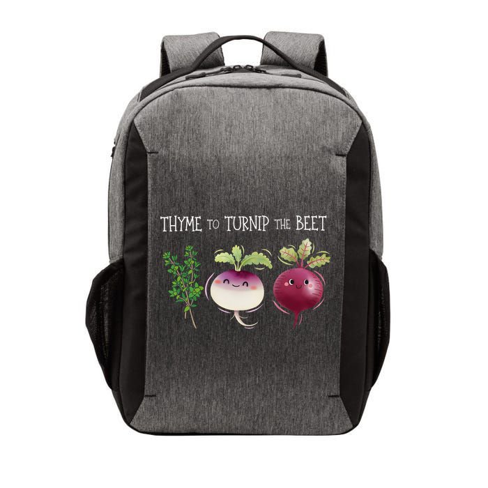 Thyme To Turnip The Beet Vegetable Vector Backpack