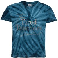 The Tired Teachers Department In My Teacher Era Teacher Life Kids Tie-Dye T-Shirt