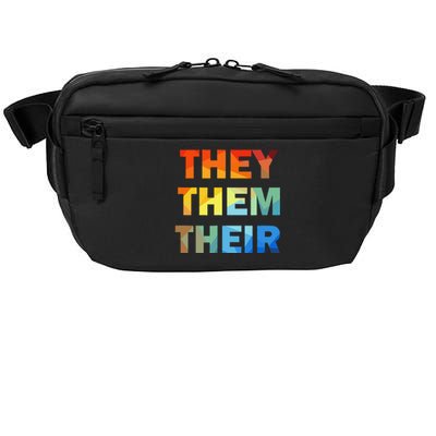 They Them Their Nb Pronoun Pride Crossbody Pack