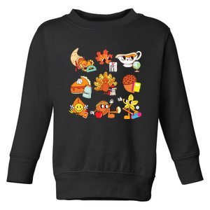 Teacher Thanksgiving Toddler Sweatshirt