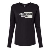 Touchdown Timmy Tim Walz Womens Cotton Relaxed Long Sleeve T-Shirt