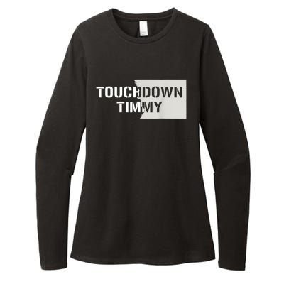 Touchdown Timmy Tim Walz Womens CVC Long Sleeve Shirt