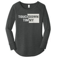 Touchdown Timmy Tim Walz Women's Perfect Tri Tunic Long Sleeve Shirt